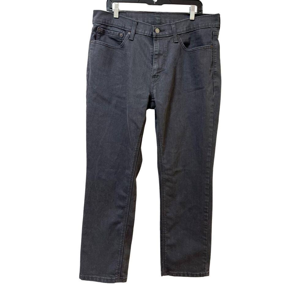 Levi's 541 Athletic Straight Fit‎ Denim Jeans Mens 36x30 Charcoal Gray Zip Fly